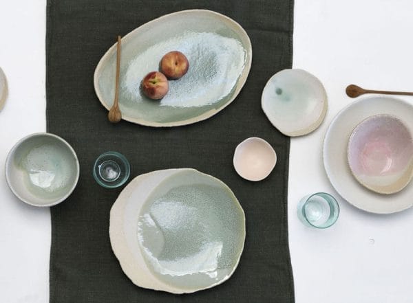 Wabi Ovale Dish, Vert, 25 x 36 x H2.5 cm - Image 2
