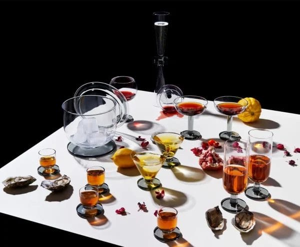 Puck Cocktail Glass, Clear Smoke (Set of 2) - Image 3