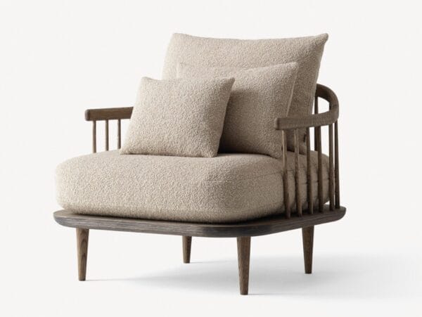 Fly Chair SC1, Karakorum 003, Legs Smoked Oiled Oak - Image 2