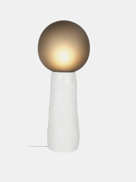 Kokeshi Small Light, White and Smokey