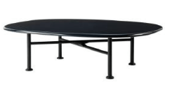 Carmel Coffee Table, Midnight Black top