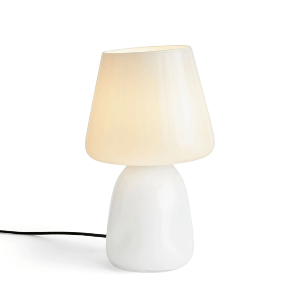 Apollo Table Lamp Shade-White Opal Glass