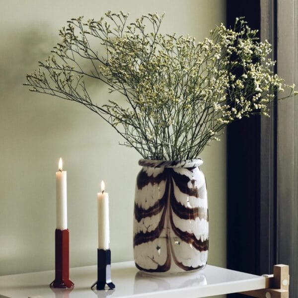 Arcs Candleholder-Small-Dark Blue - Image 2