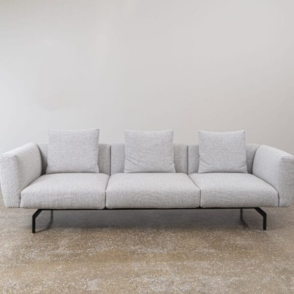 Avio 3 Seater Sofa, Tosca Fabric Ice 14