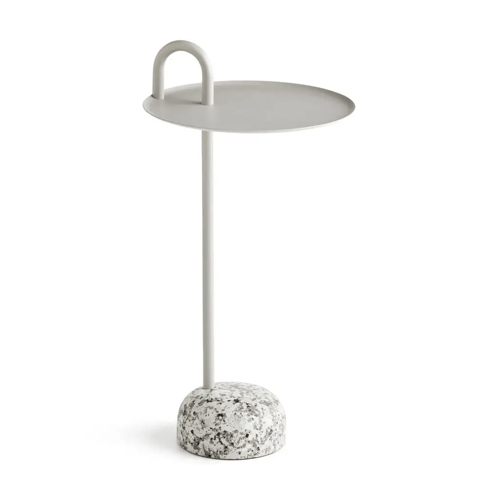 Bowler, Granite base, Beige Steel