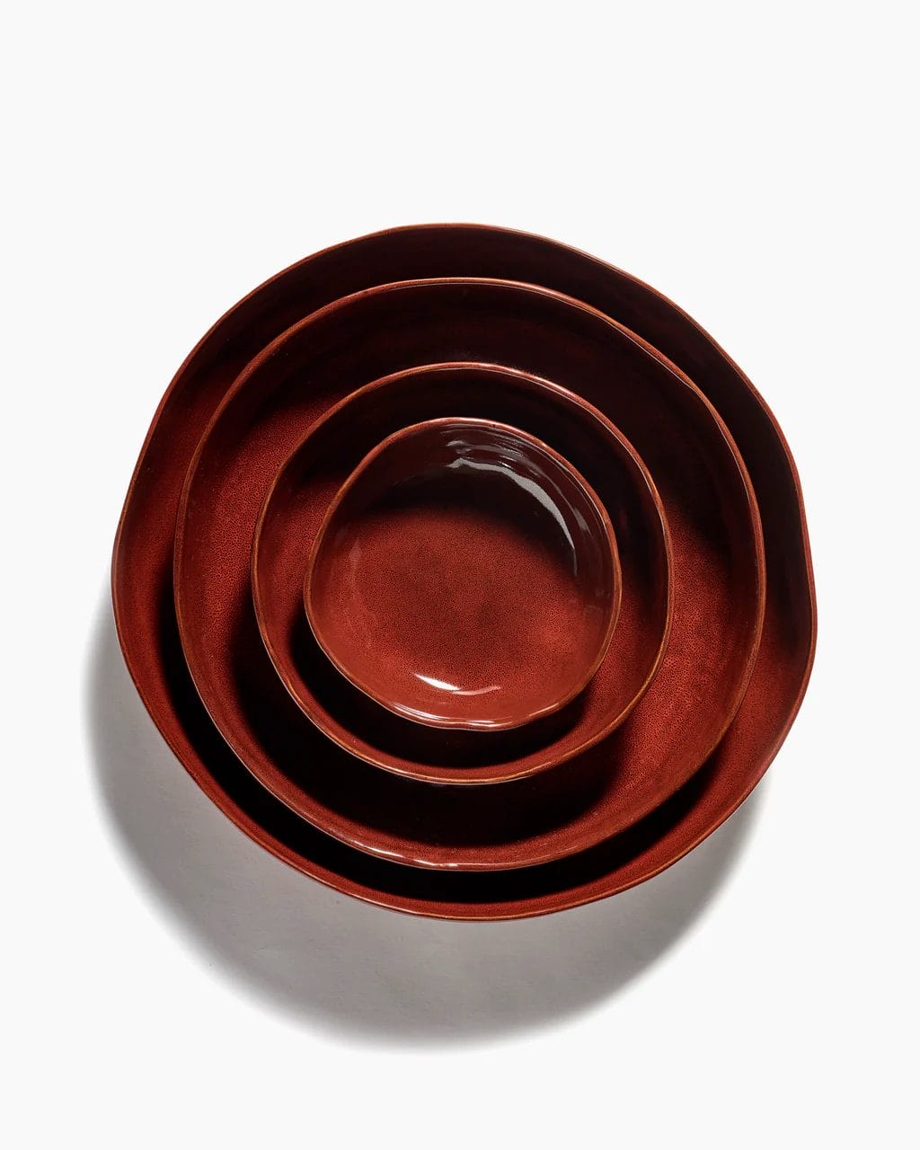 Bowl M Venetian Red La Mère, Ø16.5cm - Image 3