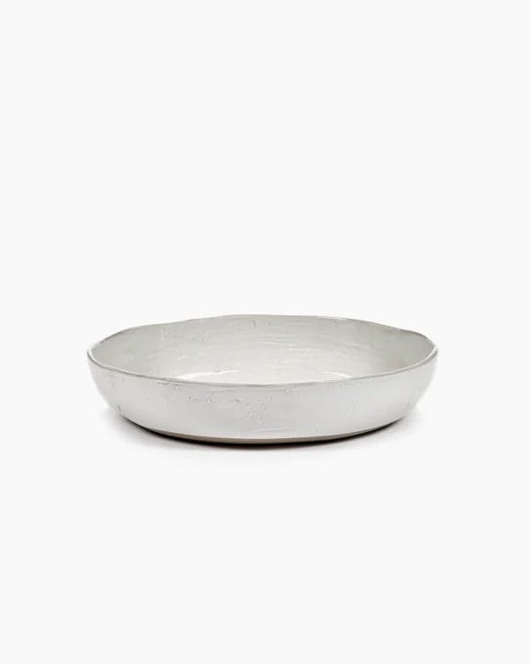 Serving Bowl L Off White La Mère