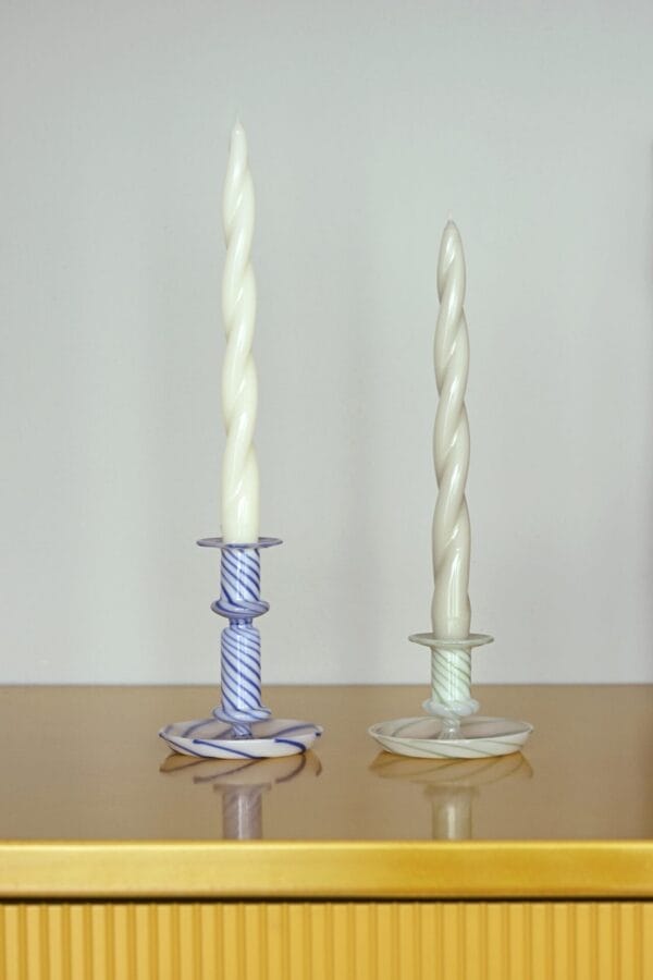 Flare Stripe Milk Medium-Blue - Image 3