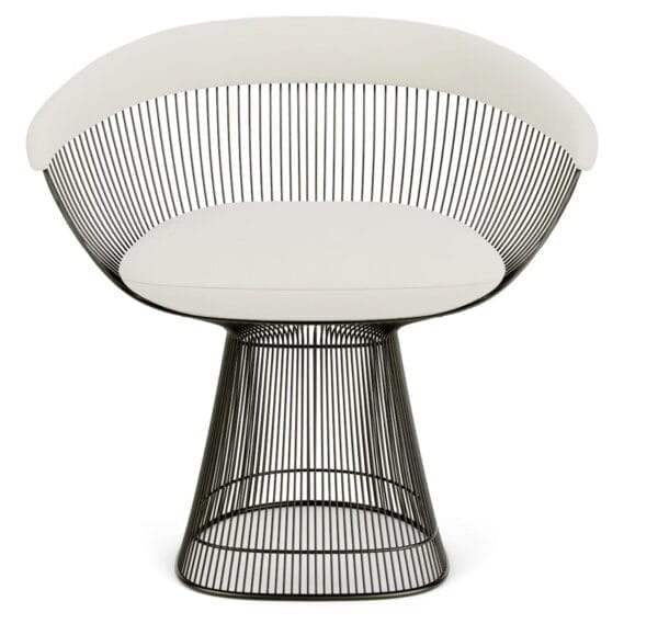 Platner Side Chair, Curly Ivory - Image 3