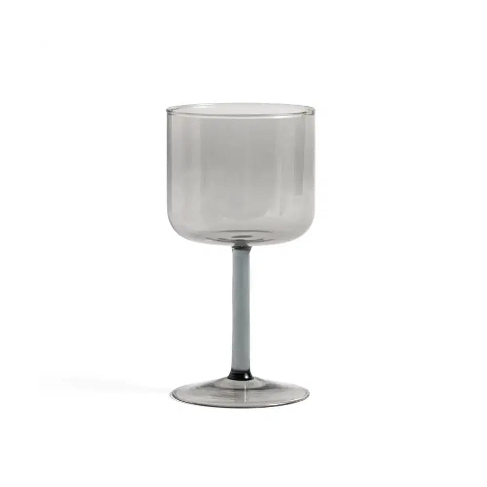 Tint Wine Glass-Set of 2-Grey 2 pcs=1 box