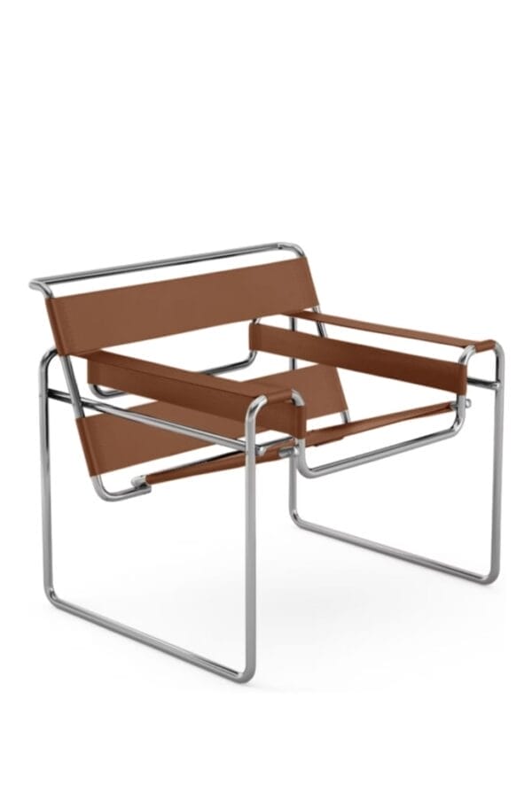 Wassily Lounge Chair, Spinneybeck Belting Leather, Cognac - Image 2