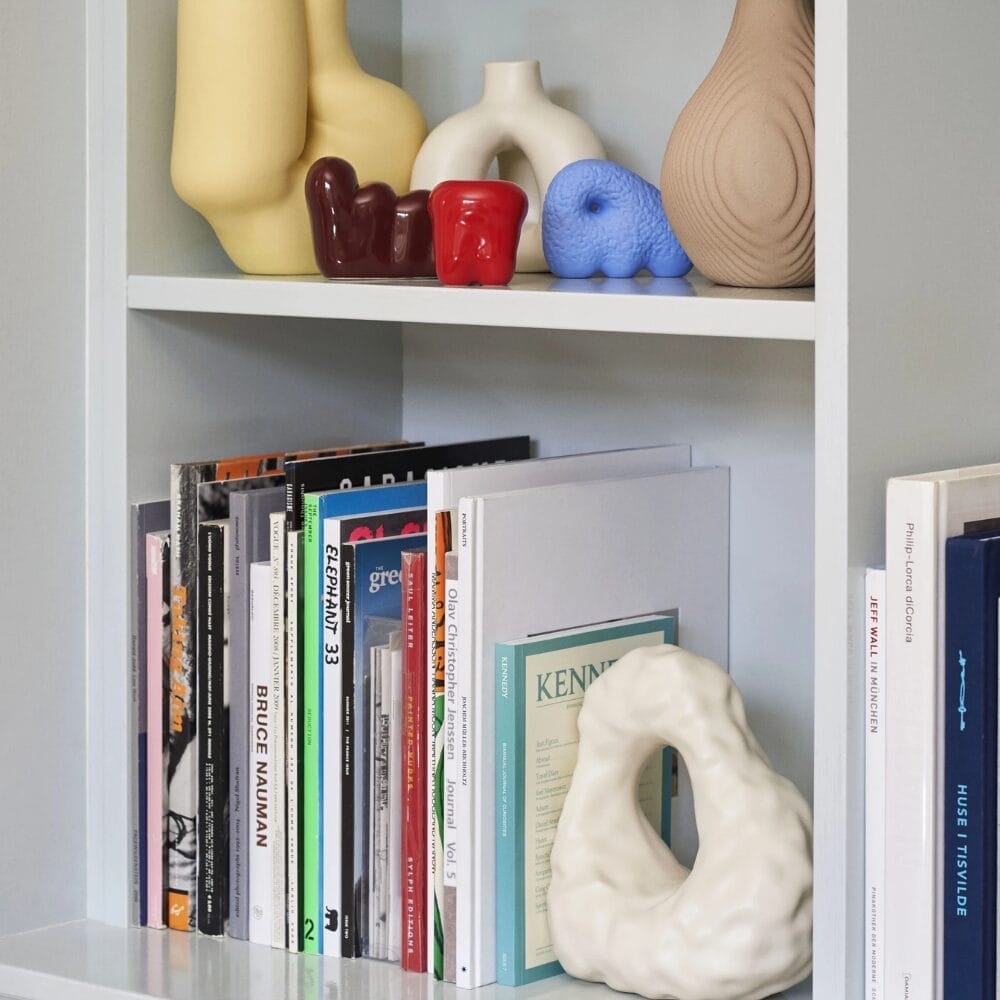 W&S Boulder Bookend-Ivory - Image 2