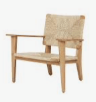 F-Chair Lounge Chair, Outdoor, Natural Teak, 71x86x81 cm