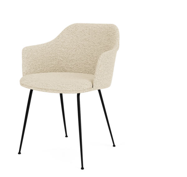 Rely HW36, Upholstery Fabric gr. 3 Dedar Karakorum 001, Black base