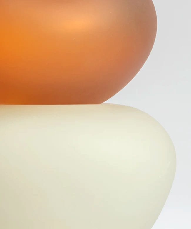 Frosted Bonbonniere, Honey & Banana, 12 x 10 x 12 cm - Image 3