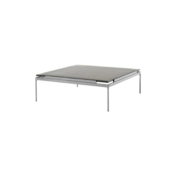 Sett LN13 Coffee Table, Smoked Cast Glass w. Dark Chrome - Image 4