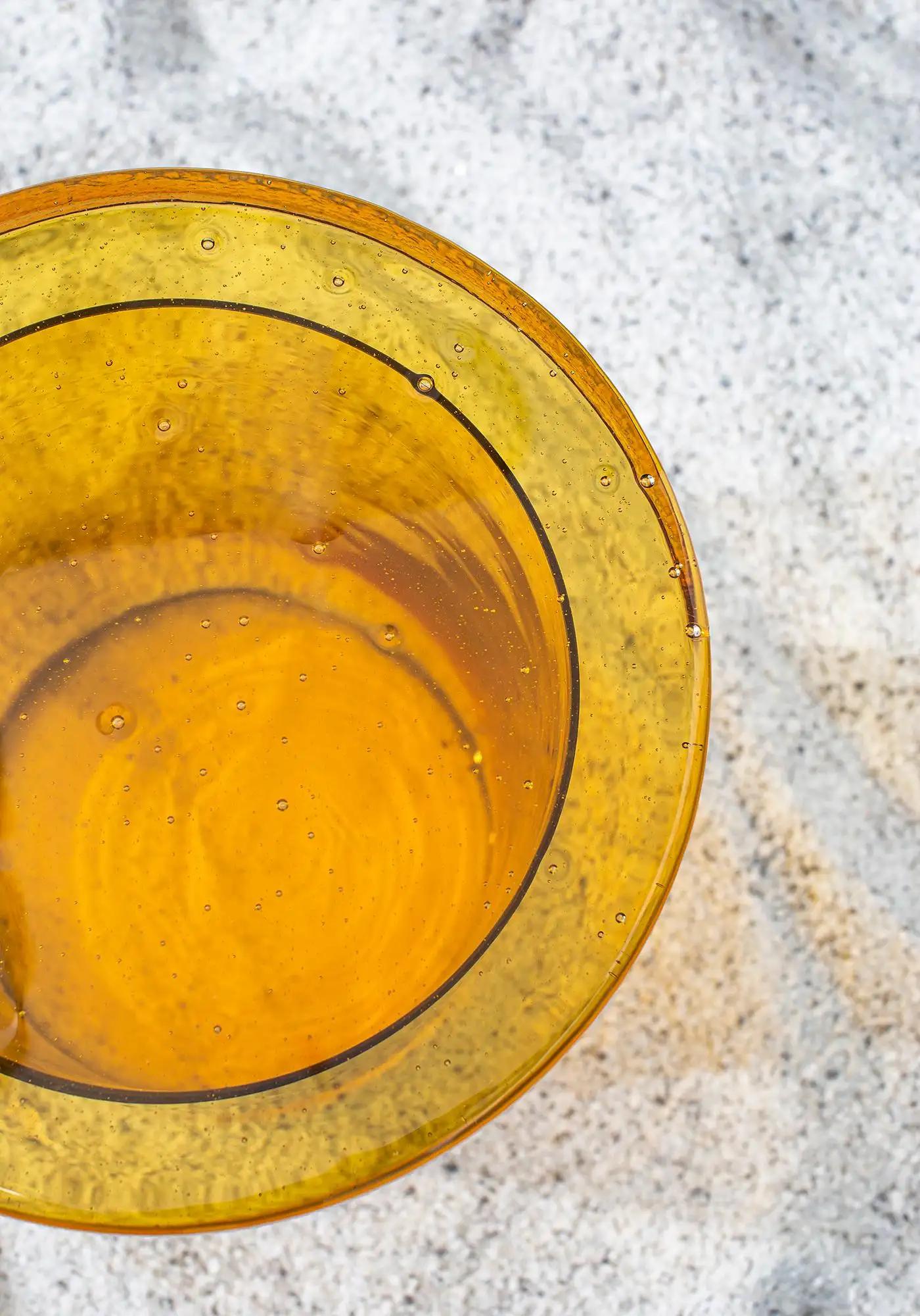 Alwa Three, Glass Amber Ø38 cm