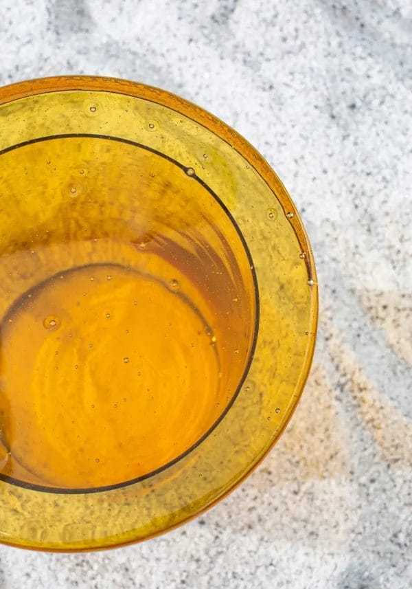 Alwa Three, Glass Amber Ø38 cm