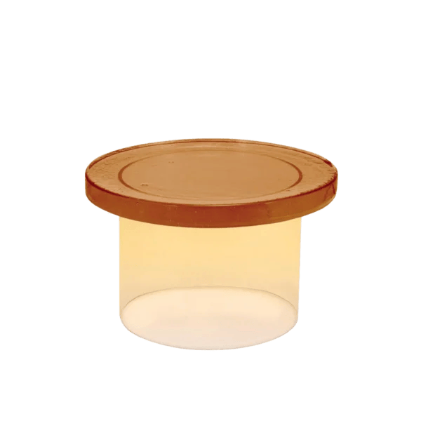 Alwa Three Big, Amber Glass - Image 2