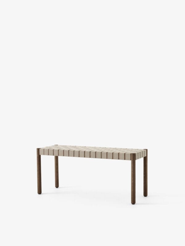 Betty Bench TK4, Smoked Oak, Natural Webbing, 105 cm - Image 2