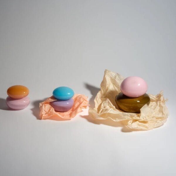 Bonbonniere Mini, Apricot & Milky Rose, 8,5x10 cm - Image 2