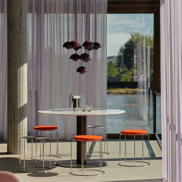 Wire Stool VP11, Stainless Steel - Image 2