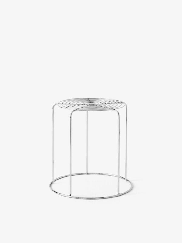 Wire Stool VP11, Stainless Steel - Image 2