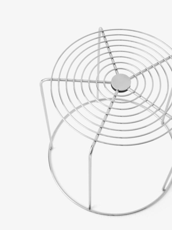 Wire Stool VP11, Stainless Steel - Image 3