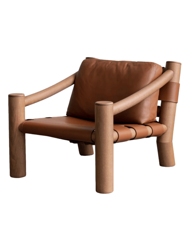 Elephant OELE72 Armchair, Walnut/Hide, Guarana 2006 - Image 2