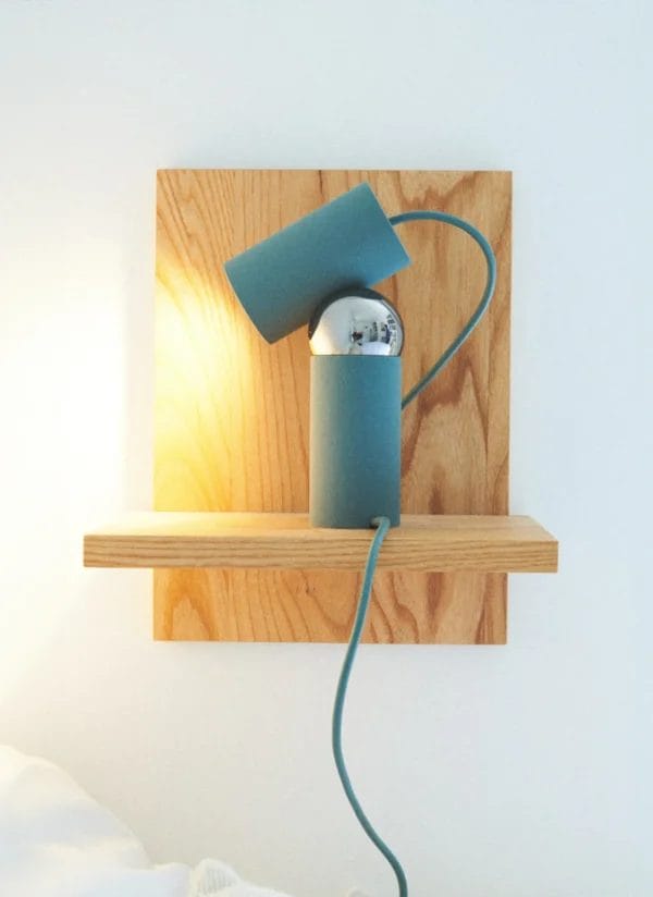 Bilboquet Table Lamp, Sage