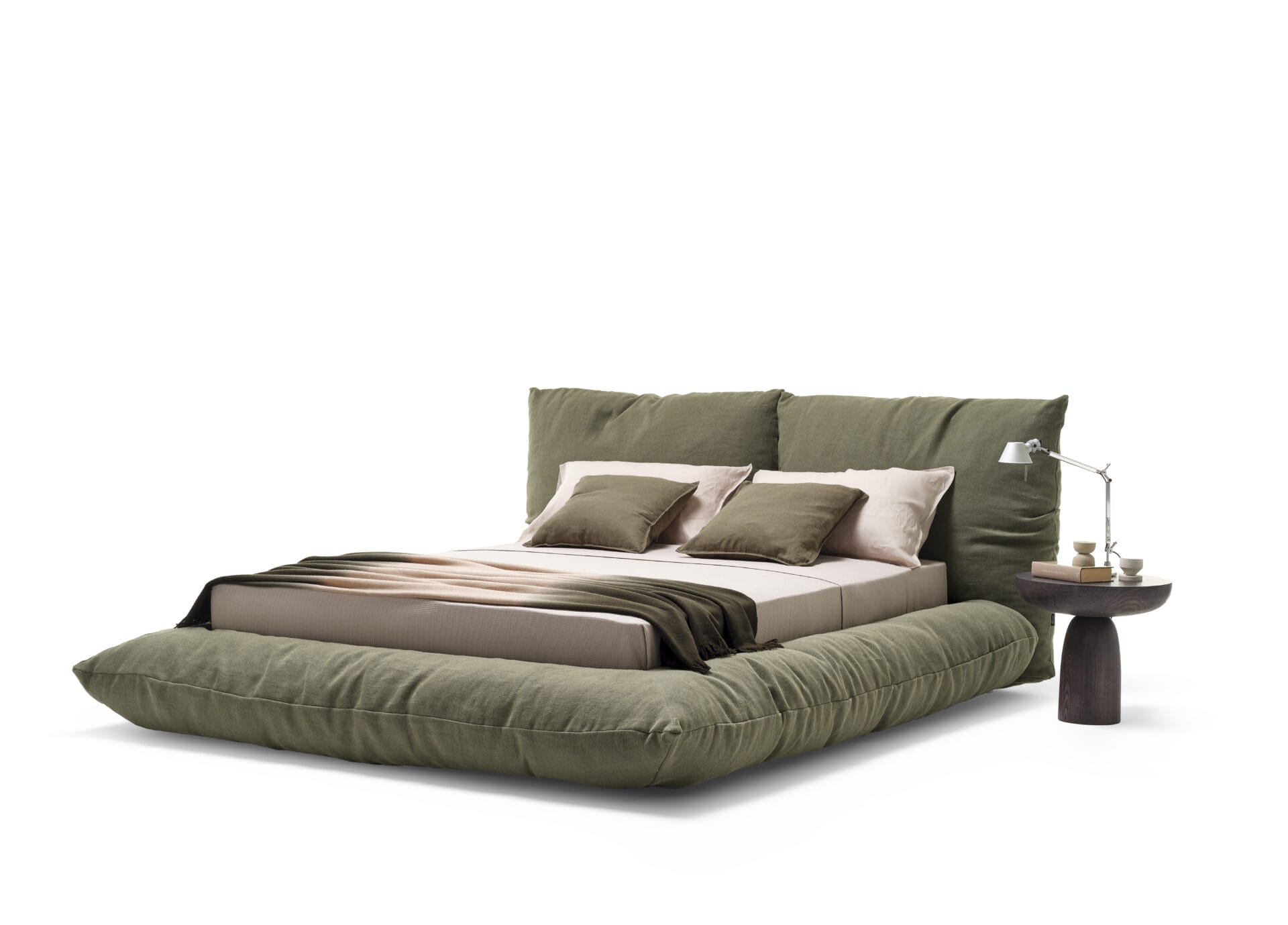 Alba bed Lino, 235 × 250 × 97 cm