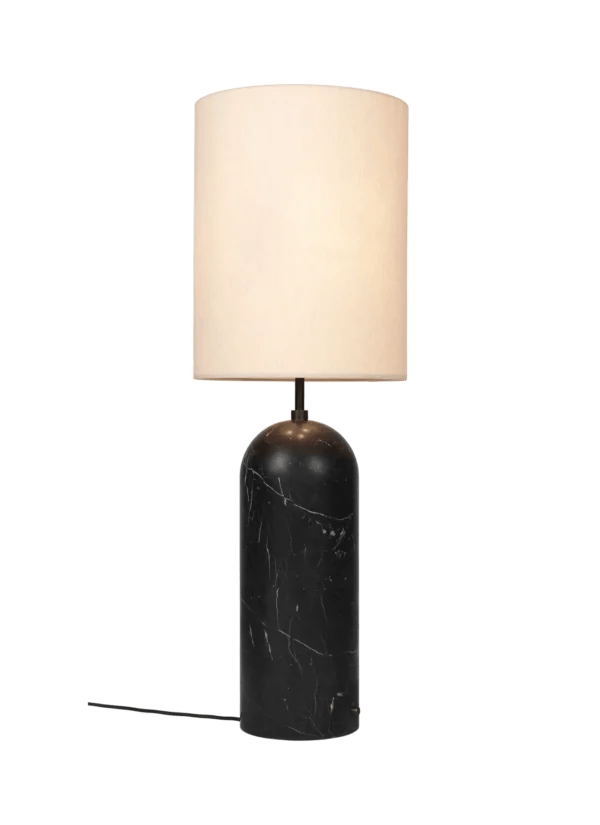Gravity Floor Lamp XL High, Canvas, Black Marble - Image 3