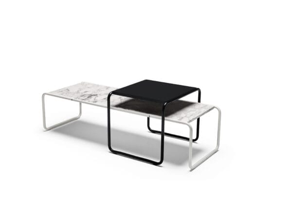 Laccio 1 Coffee Table, BX Onyx Ultra Matte, Marble, Verde Alpi: Green, Hues Vary In Tone & Intensity - Image 4