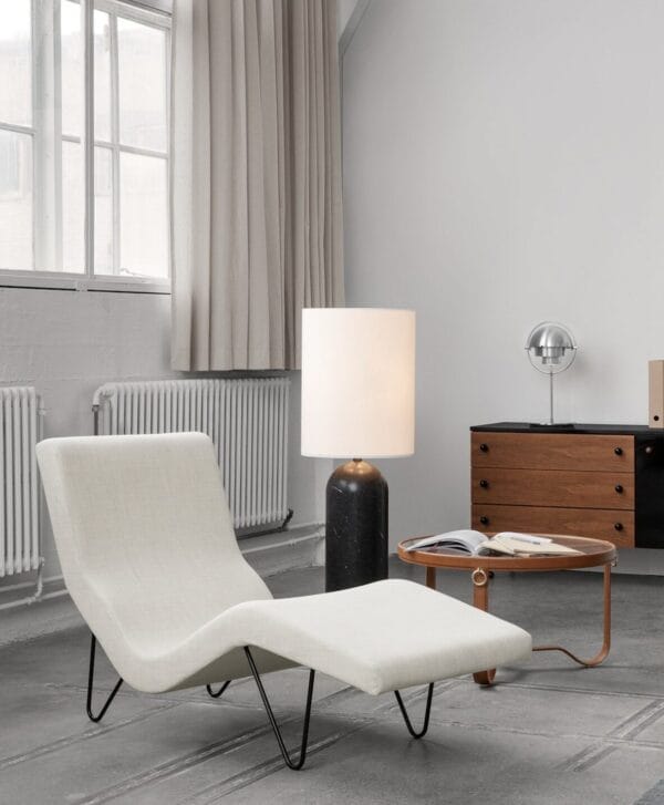 Gravity Floor Lamp XL High, Canvas, Black Marble - Image 4