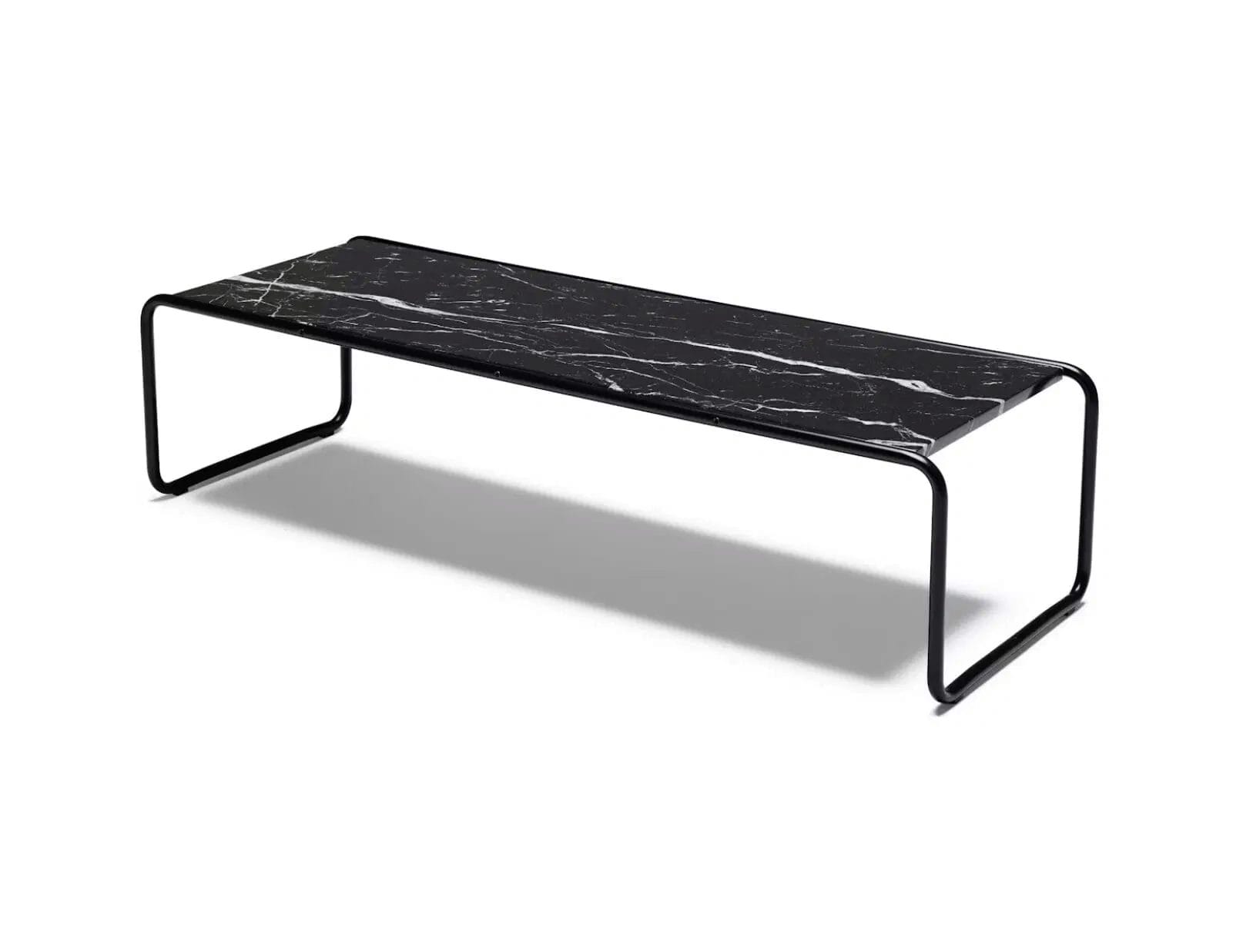 Laccio 2 Coffee Table – Black, MN Nero Marquina Marble (Rich Black w/ White Veins) - Image 2