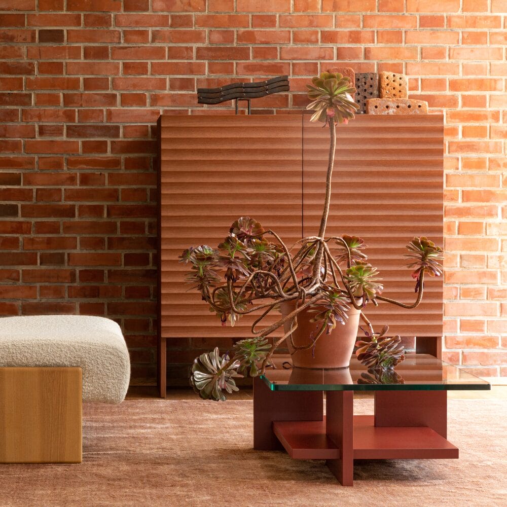 Theo Table 100x100 R09 Oxidored - Image 2