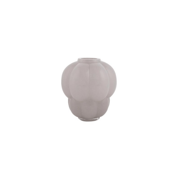 UVA Glass Vase Dove, Ø20 cm