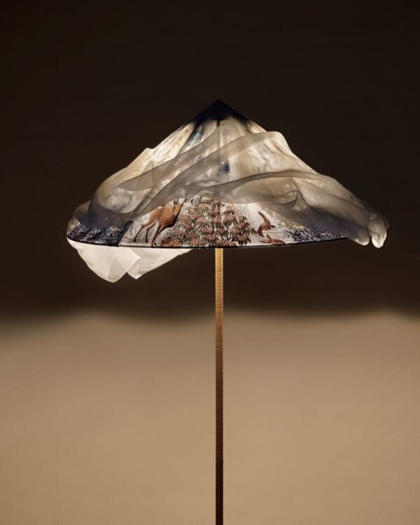9602 Floor Lamp, X Pierre Frey Special Edition - Image 4