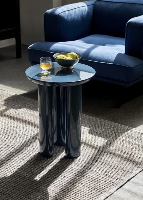 Tung Table JA3, Steel Blue, Ø41cm