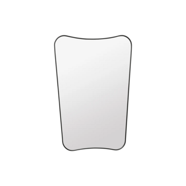 F.A. 33 Wall Mirror, Black Brass, 54 x H80 cm