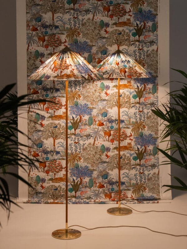 9602 Floor Lamp, X Pierre Frey Special Edition