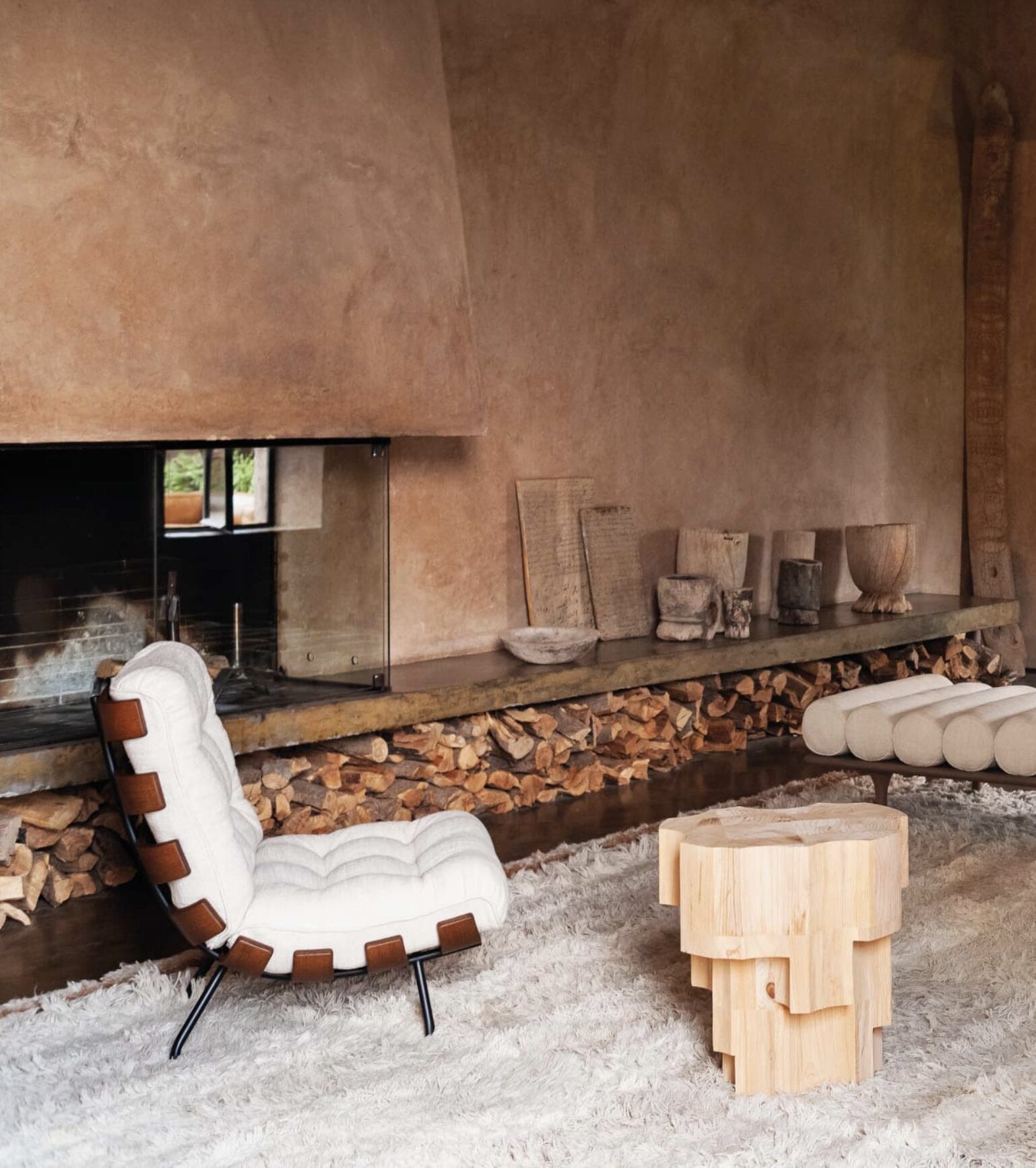 Costela Armchair, Cat.V, Vite 02, Walnut