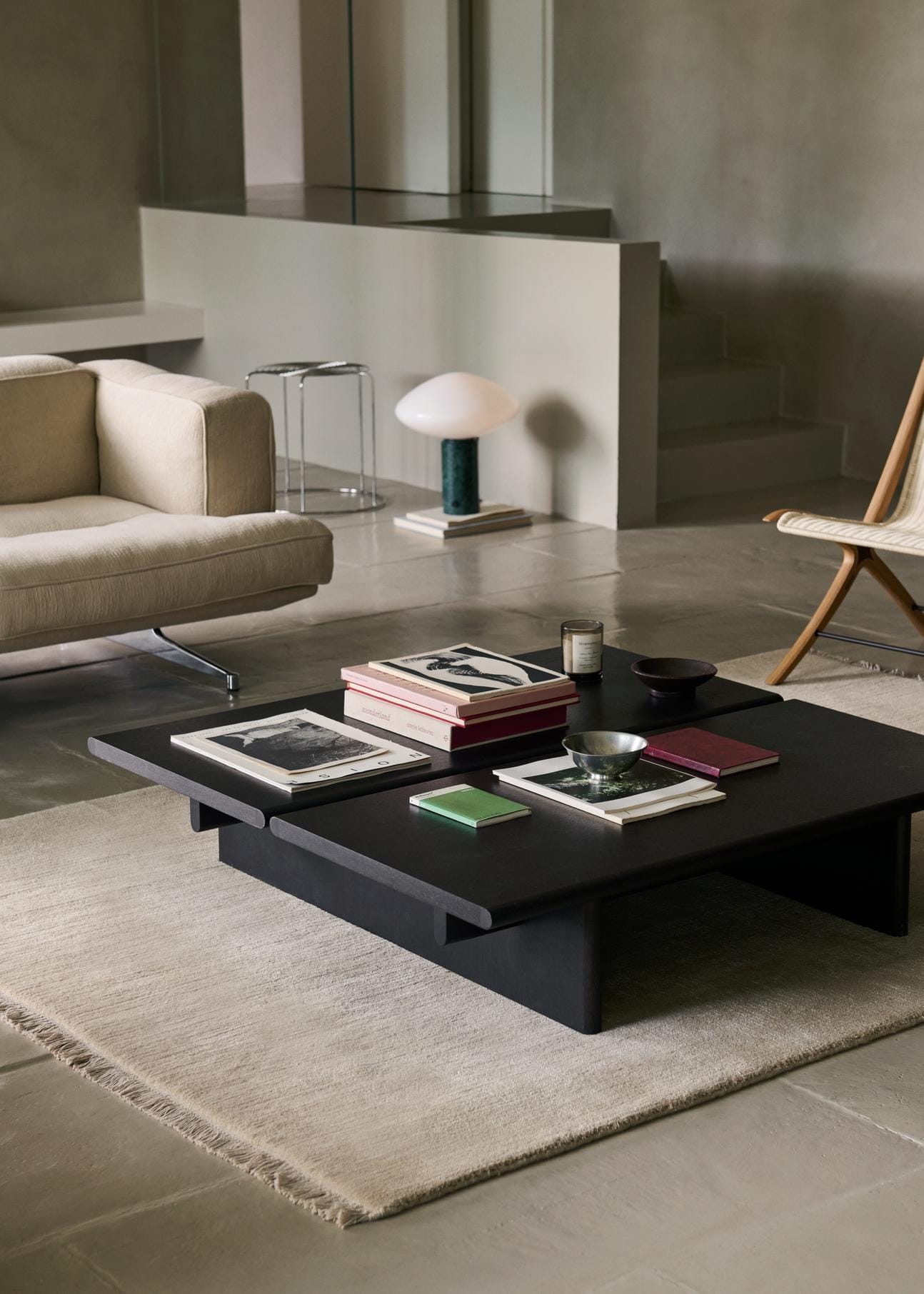 Ita Coffee Table OS4, Dark Stained Oak