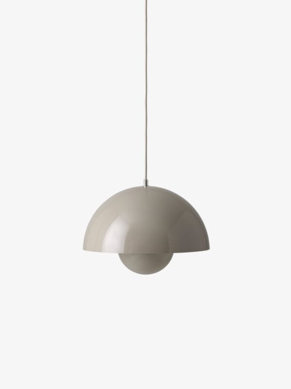 Flowerpot Pendant VP7, Grey Beige, Ø37 cm - Image 4
