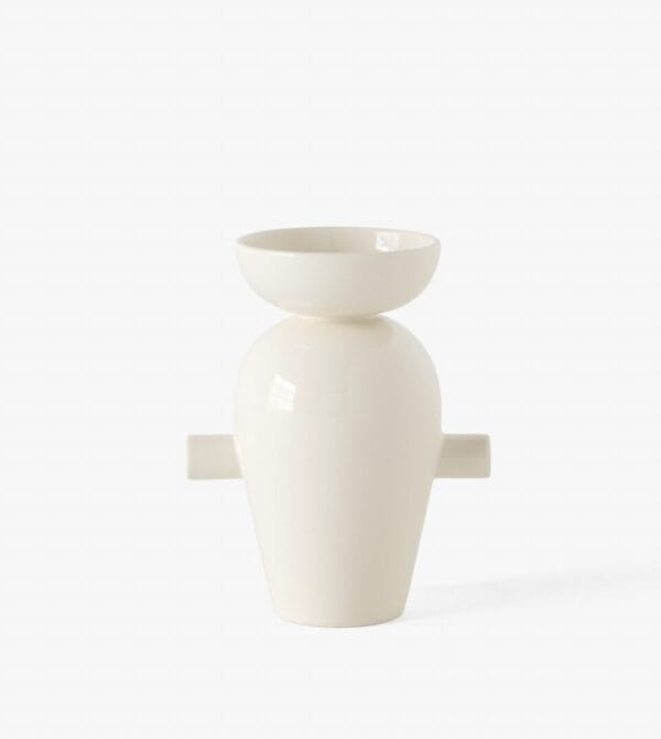 Momento Vase JH40, Cream - Image 2