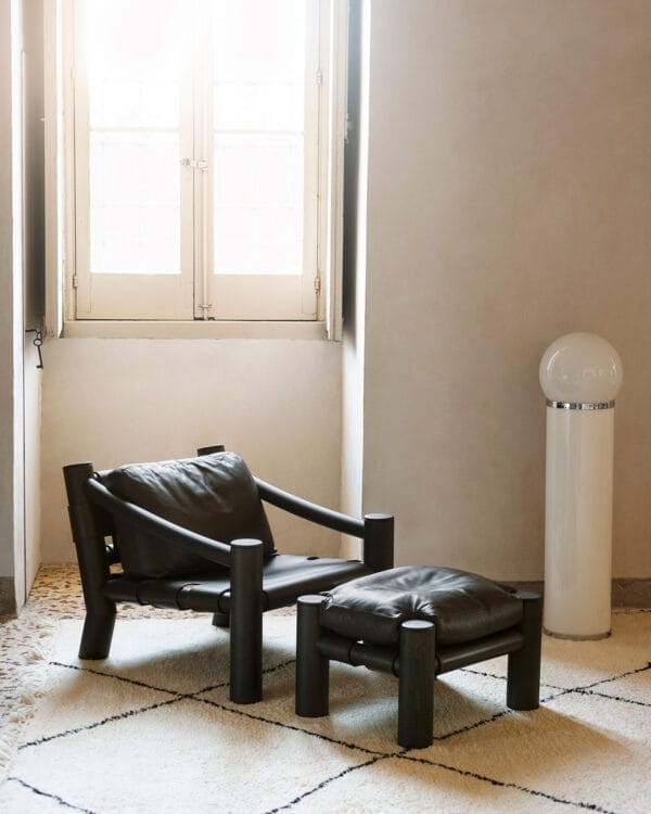 Elephant - Armchair 84 - Leather, Guarana 2020