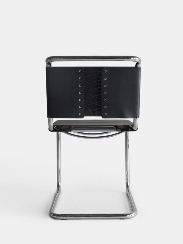 Spoleto Chair,Black Cowhide - Image 4