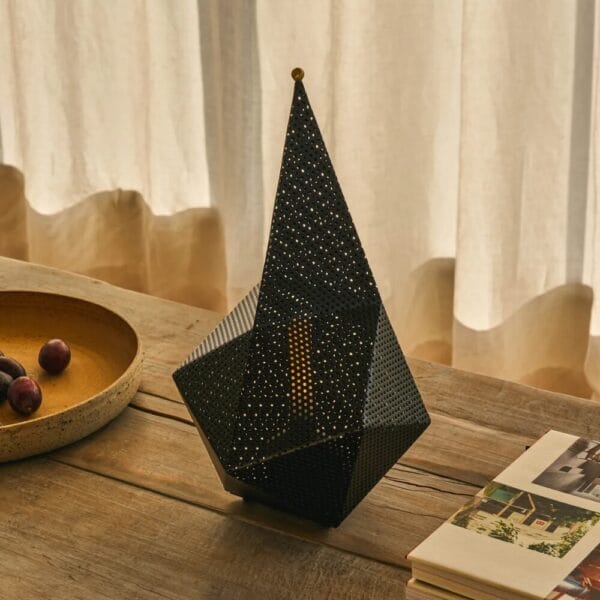 Bagdad Portable Lamp, Shade Soft Black, Semi Matt - Image 2