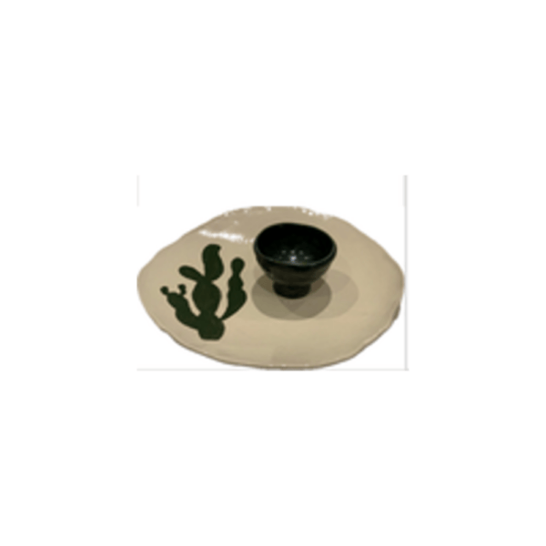 Cactus dish + bowl Green, Green