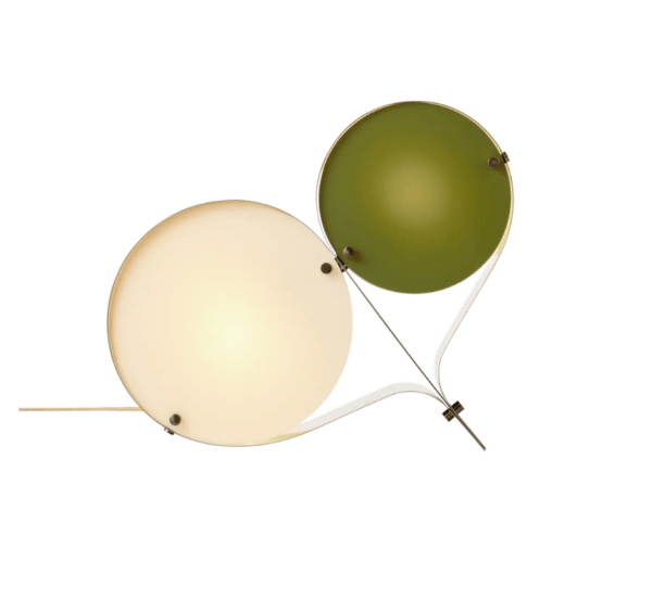 Coppia Table Lamp, Bronze Steel, Ivory & Olive - Image 4